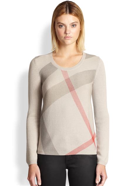 burberry ll11 cream sweater lamb wool|burberry clothing website.